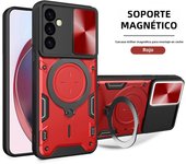 Magnetic Camera Protection Case for Samsung Galaxy M55 M54 M53 M34 M33 M23 M14 M13 Note 20 ULltra Hybrid Metal Ring Back Cover