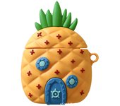 3D Cute Cartoon Pineapple House Silicone Case For Airpods Pro Bluetooth Earphone Charging Box Cover For Airpods 1 2 3