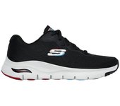 SKECHERS 232303_BLK Zapatillas deportivas de hombre negras en textil 78399