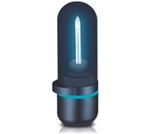 ECO-DE Lámpara de bolsillo de Luz Ultravioleta UV, con generación de Ozono para espacios muy reducidos, 2.5W, garantía 10000 Horas, ECO-3181 [Clase de eficiencia energética A]