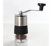 New Mini Hand Shake Manual Grinding Convenient Stainless Steel Ceramic Core Coffee Bean Grinder Visual Coffee Machine