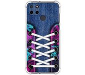 Funda Silicona Antigolpes para Realme C21Y / C25Y diseño Zapatillas 06 Dibujos