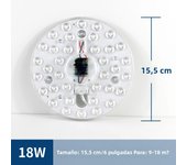 Ceiling Light Led Panel 220v-240v Round LED Module 12W-36W Cold White Warm White Energy-Saving Replacement LED Modified LED Ligt
