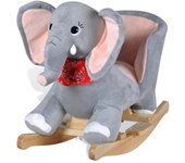 vidaXL Elefante balancín