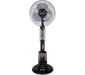 Ventilador De Pie fabrilamp modelo  Tromba color  Negro ventilador enfriador de aire 3 Vel 80w Nebulizador Tanque De Agua 3L C/remoto Y Temporizador 120x45x40 Cm