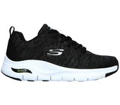 SKECHERS 232041_BKW Zapatillas deportivas de hombre negras en textil 78396