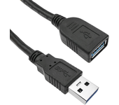Cable alargador USB 3.0 de 3 m tipo A Macho a Hembra - BeMatik