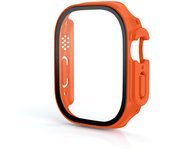 Glass+case For Apple Watch Ultra 49mm strap smartwatch PC Bumper+Screen Protector Tempered Cover iwatch series band Accessories