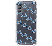 Funda Silicona Antigolpes para Samsung Galaxy M52 5G diseño Scooter Dibujos