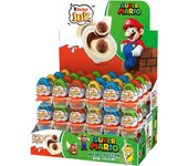 Kinder Joy Mario Bros - Caja con 72 huevos con crema de leche y cacao y 2 bolitas de chocolate - Contiene un juguete en el interior