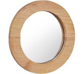 Espejo de maquillaje Redondo Teca 40 cm