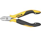 Wiha Alicates de corte diagonal Professional ESD con cabeza semi-redonda ancha con chaflán (26831)