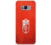 Funda original compatible con Samsung Galaxy S8 - Granada Textura Roja Escudo Blanco SS18-19 - TPU MATE
