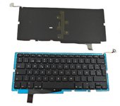 TECLADO PARA PORTÁTIL APPLE MACBOOK PRO A1286 NEGRO (PARA 2008 CON BACKLIT BOARD)