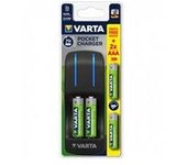 CARGADOR VARTA POCKET X 4 AA 2100 R2U2 AAA 800MAH