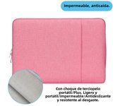 13.3"Laptop Sleeve Case for MacBook M2 M1 Air13.6 Air13.3 MacBook Pro13 14  with Handle Pocket Briefcase Waterproof HandBag