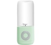 Licuadora portátil Personal Mini para batidos, exprimidor Eléctrico USB medidor de frutas para el hogar with 6 Hojas, 1500 mAh, para Oficina, Cocina y Hogar, color verde