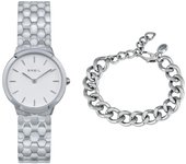 BREIL Colección CHRISTMAS BOX, Pulsera Mujer en Acero, Ideas de Regalos para Mujer