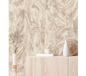 Muestra DIN A4 de Papel pintado vinílico lavable mármol piedra de ágata con relieve - Ionos Marble 681626 de GAULAN