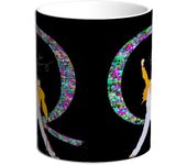 Taza Queen y Freddie Mercury. Musica. Rock and Roll