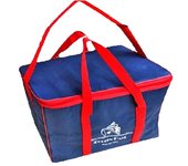 bolso térmico portátil, bolso nevera para playa, viajes, barbacoa, bebida, con cremallera, color azul marino,cm,fespu