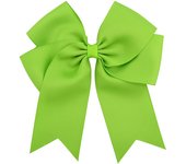 Cute 6 Inch Colorful Bow Elegant Hair Clip Child Grosgrain Ribbon Hairgrips Hairpin Headwear Girl Hair Accessories Wholesale