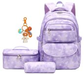 Juego de 3 Mochilas con estampado de margaritas para niños, mochilas escolares Para Primary, mochilas para estudiantes