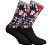 Jenes-Calcetines de caña larga estampados elásticos para Hombre-Mujer