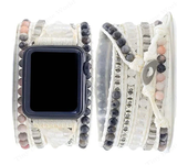 Bohemia Strap for Apple Watch Ultra Band 49mm 44mm 45mm 41mm 42mm 38 Handmade Natural Beads Bracelet Iwatch Series 8 7 6 Se 5 3