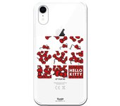 Funda original compatible con iPhone XR con un diseño de Hello Kitty Sketch