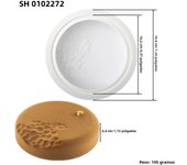 Top Sand Dune or Snowflake Texture Design Cylindrical Mousse Silicone Cake Mold Kitchen Baking Tools Food Grade Dessert Bakeware