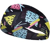 Vintage Fashion Print Travel Party Sweat-absorbing Breathable Yoga Running Fitness Sports Headband