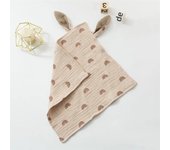 Newborn Baby Cotton Muslin Comforter Sleeping Dolls Blanket Soft Soothe Appease Towel for Infant Bibs Burp Cloths Infant