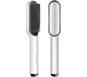 Alisador de Pelo Moderno con Control de Temperatura y Cepillo Eléctrico