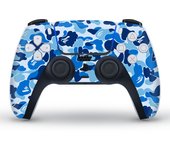 Data Frog Protective Cover Sticker Skin For PS5 Controller  For Playstation 5 Gamepad Camouflage Style Decal Handle Accessories