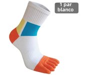 1/5 Pairs Toe Short Socks Man Sport Cotton Patchwork Compression Breathable Sweat-Absorbing Fitness Hiking Five Finger Socks