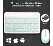 Wireless Keyboard Bluetooth-compatible Keyboard For ipad iPhone Tablet Portable For Android iOS Windows Keyboard and Mouse Gamer