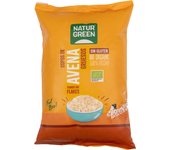 Pack 3x NaturGreen Copos de Avena Gruesos Sin Gluten Bio 1 kg