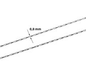 2meters Stainless Steel Cuban Chains Bulk Gold Color Ball Bead Link Chains Lot for Necklace Bracelet Diy Jewelry Making Supplies