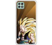 Funda original compatible con Samsung Galaxy A22 5G - Dragon Ball Z Gotenks SS3