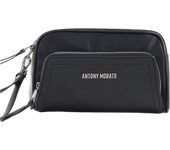 Bolso Antony Morato Negro con Bolsillo de Ecopiel