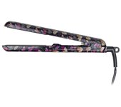 Italian Design - Plancha de Pelo Lovely Style con un Divertido Estampado de Corazones - Placas de Titanio, Temperatura Máxima de 210º, Potencia 35W, Indicador LED de Encendido, Cable con Giro 360º y Longitud de 195 cm - Dimensiones 29 x 8,5 x 4,5 cm