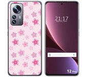 Funda Silicona para Xiaomi 12 Pro 5G diseño Flores Dibujos