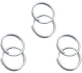 8/10mm Colorful Open Double Jump Ring DIY Jewelry Accessories Macaron Key Ring Colors Available