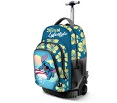 KARACTERMANIA - Disney Lilo y Stitch Lifestyle Mochila Escolar con Ruedas Trolley GTS FAN