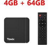 Tanix W2 Android 11 Amlogic S905W2 Smart TV BOX 4GB 32G 64G TVBOX 2.4G&5G Dual Wifi  HD BT 4K Media Players Very Fast Box