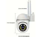 8MP Wireless Security Surveillance PTZ Camera Wifi IP Outdoor 4X Zoom Cameras AI Human Tracking Two-way Audio HD Night Color Cam