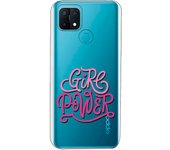 Funda compatible con Oppo A15 - Diseño Girl Power