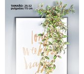 75cm/29in Artificial Vines Leaves Fake Hanging Plants Silk Tree Leafs Green Bamboo Winding Rattan For Home Garden Wedding Decor
