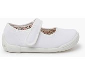 Pisamonas Merceditas barefoot tira adherente piso blanco